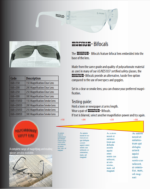 +2.5 Clear Bifocal Reading Safety Glasses - Image 5