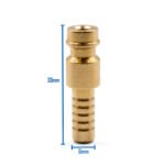 6mm Quick Connect Gas Barb for Unimig Kemppi Welders - Image 6