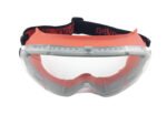 12 Frontline Fire Rated High Temp Safety Goggles Red Clear Lens - Image 2