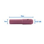TIG Ceramic Nozzle #7 LONG 2PK for WP-17/18/26 - Image 4