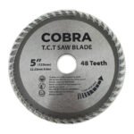 COBRA 5"/125mm Aluminium Cutting Saw Blade Disc