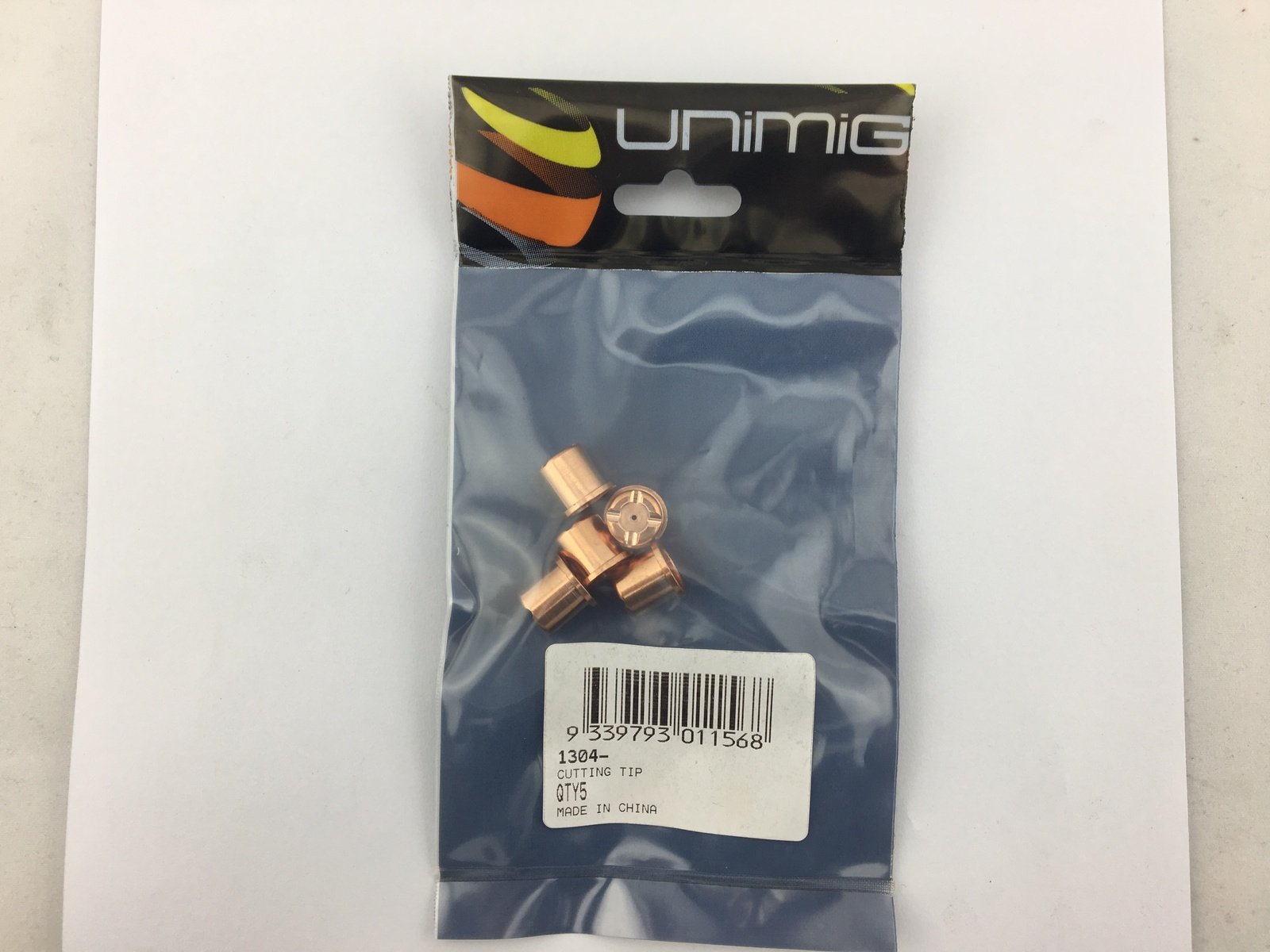 1304-5 Cutting Tip 1304 for UNIMG VIPER CBR50 LT50 CB50 Torch 5 Pack - Image 1