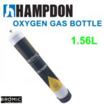 Bromic 400300 1.56L Disposable Oxygen Gas Bottle 12mm Thread - Image 6