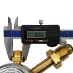 10x Bromic Acetylene Regulator Flow Meter 0-150 KPA - Image 6