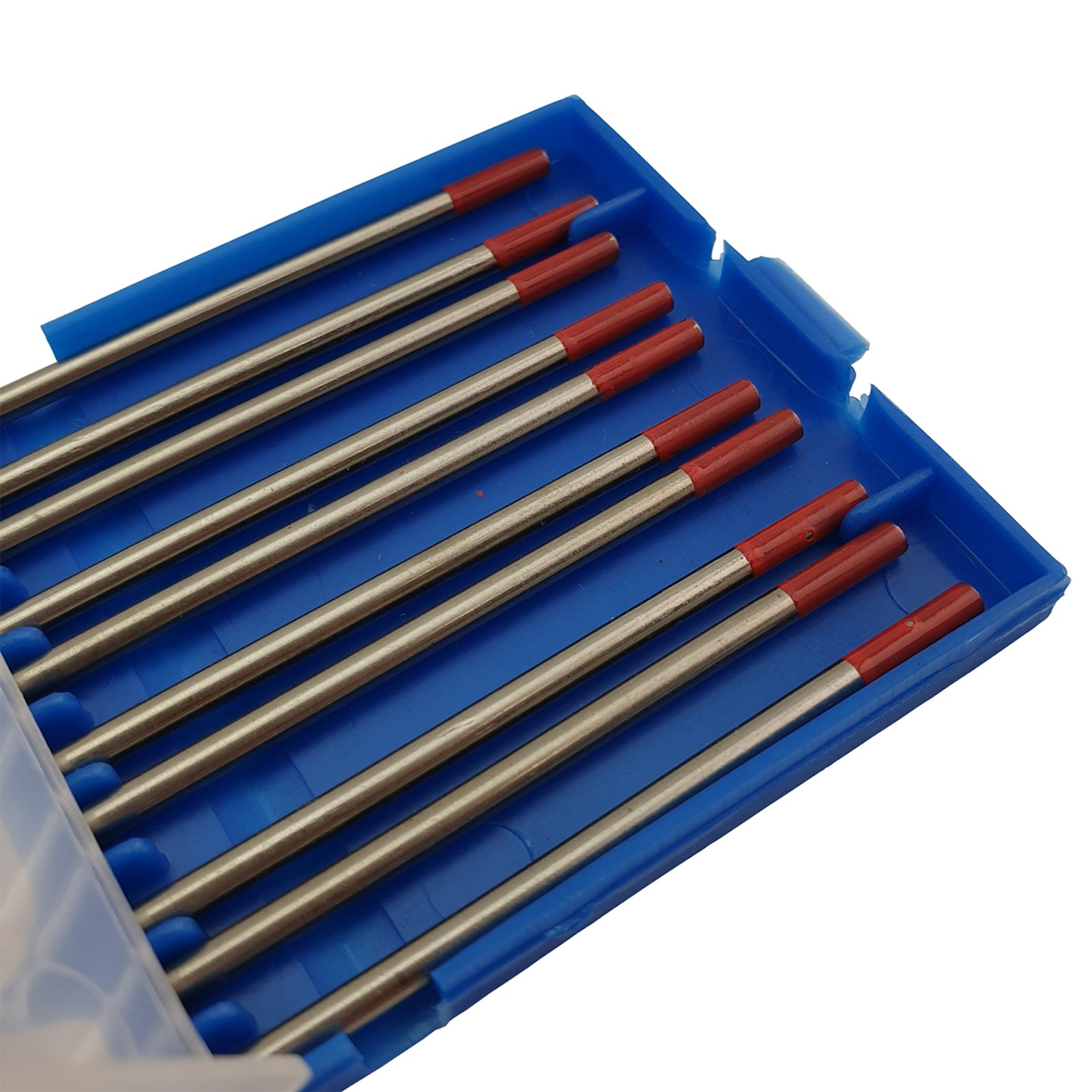 2.4mm 2% Thoriated TIG Tungsten Electrodes 10 Red Tip