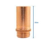 TWECO #5 MIG Gas Nozzle 20mm 5-Pack High Quality - Image 5