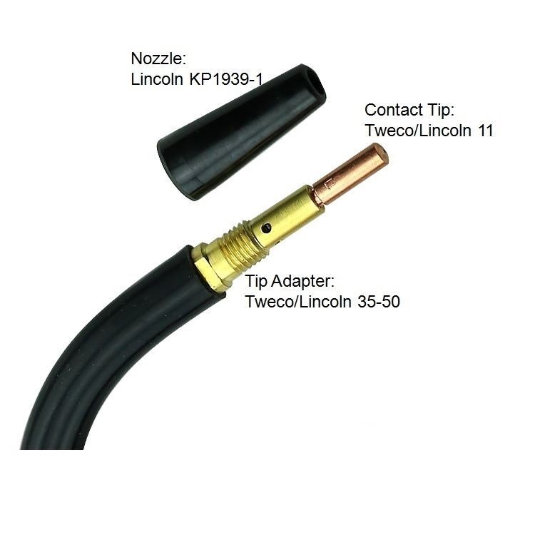 5 Tweco #1 Gasless Nozzle for Magnum 100L Mig