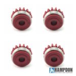 Kemppi Trapezoid Roller 1.0-1.2mm U Groove Feeder Gear 4-Pack - Image 6