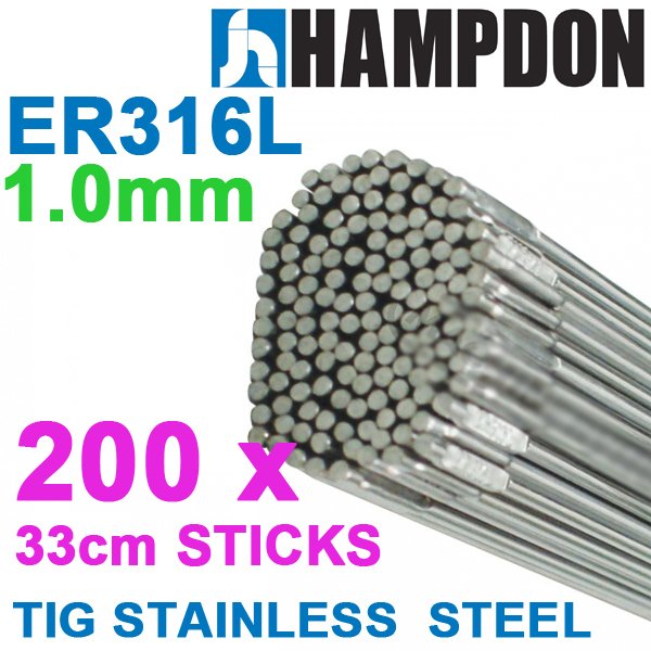 400g 1.0mm ER316L Stainless Steel TIG Filler Rod