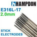 1kg 2.0mm E316L Stainless Steel Stick Electrodes
