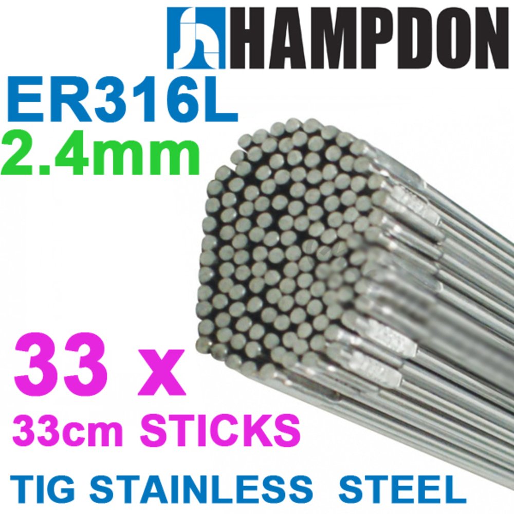 400g 2.4mm ER316L Stainless Steel TIG Filler Wire Rods