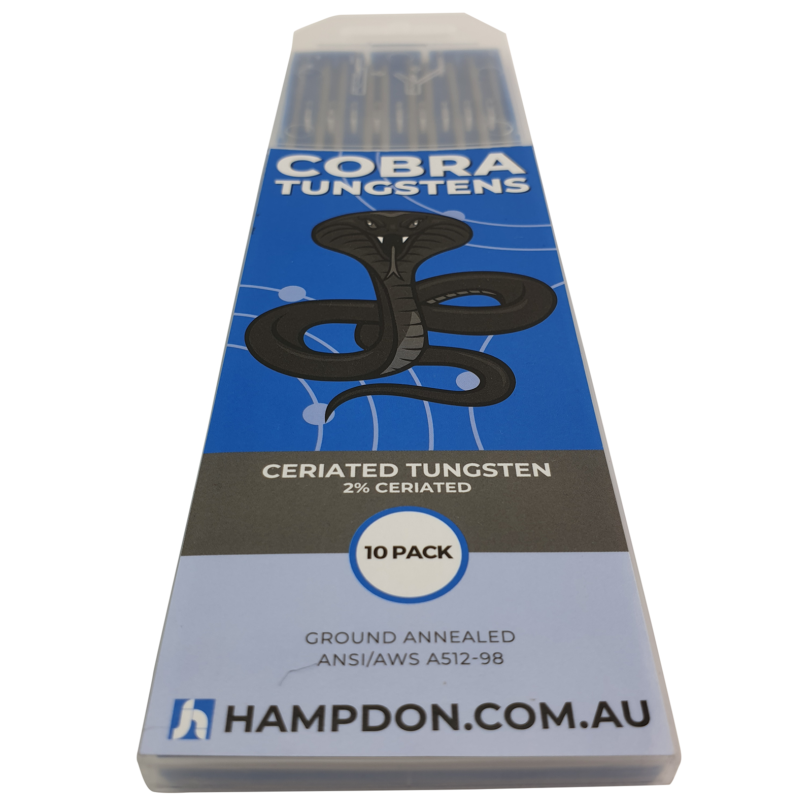 3.2mm 2% Ceriated TIG Tungsten Electrodes 10pk