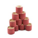 Klingspor 60 Grit CS 410 25x25mm Spiral Bands 10pcs