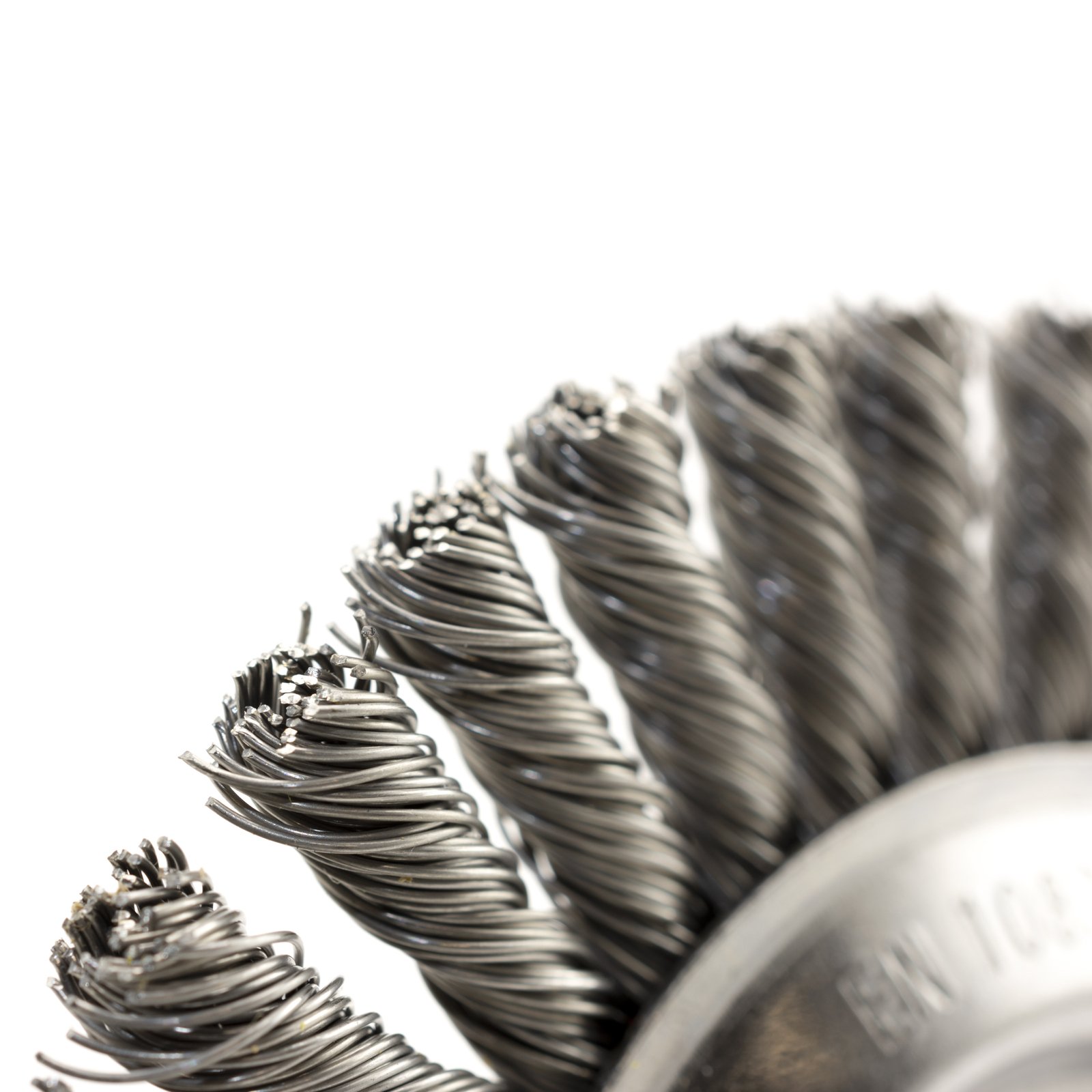 Klingspor 125mm x6mm x22.23mm Pipeline Steel Wheel Brush 2pk