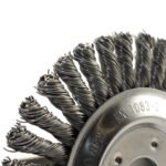 Klingspor 125x6x22.23mm Mild Steel Pipeline Wheel Brush 5pk - Image 4