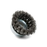 65mm Klingspor Twist Knot Cup Brush BT 600 Z 12500 RPM - Image 2