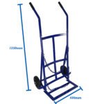 E Size Cylinder Welding Trolley with Rubber Wheel