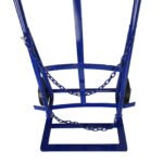 E Size Cylinder Welding Trolley with Rubber Wheel - Image 4