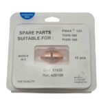 Plasma Cutter 45A Tip Hypertherm Powermax 125 10 Pack - Image 2