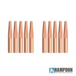Bernard Style 0.9mm MIG Contact Tips 51mm Long 10pk - Image 5