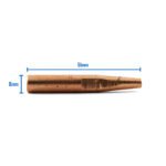 Bernard 0.9mm Conical MIG Contact Tips 51mm Long 25 Pack