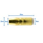 Bernard 4392 MIG Nozzle 300A Tapered 10 Pack - Image 3