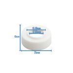 CK 4 Series Stubby Heatshield TIG Cup Insulator 2 Pack - Image 3