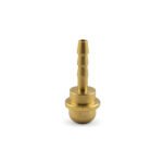5/8 UNF Brass Barb Fitting 4mm Hose Nut Regulator - Image 4
