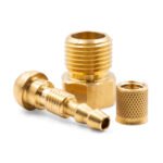 5 Pack 5/8UNF Right Hand Gas Hose Fitting CK Fail-Safe Barb