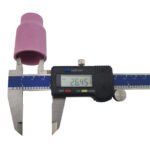 2x TIG Ceramic Cup Nozzle #12 Gas Lens Large Diameter