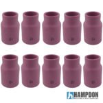 40x TIG Ceramic Cup Nozzle #12 Gas Lens Large Diameter - Image 4