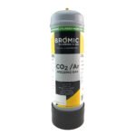 Disposable Argon CO2 Gas Bottle 2.2L 2-Pack Combo Kit