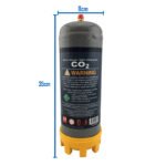 Disposable PURE CO2 Gas Bottle 2.2L 2x Combo Kit - Image 5