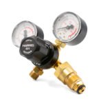 Harris 601 Oxygen Acetylene Regulator Flow Meter Twin Pack - Image 4