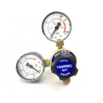 Harris 601 Argon Regulator Flow Meter Rear Entry
