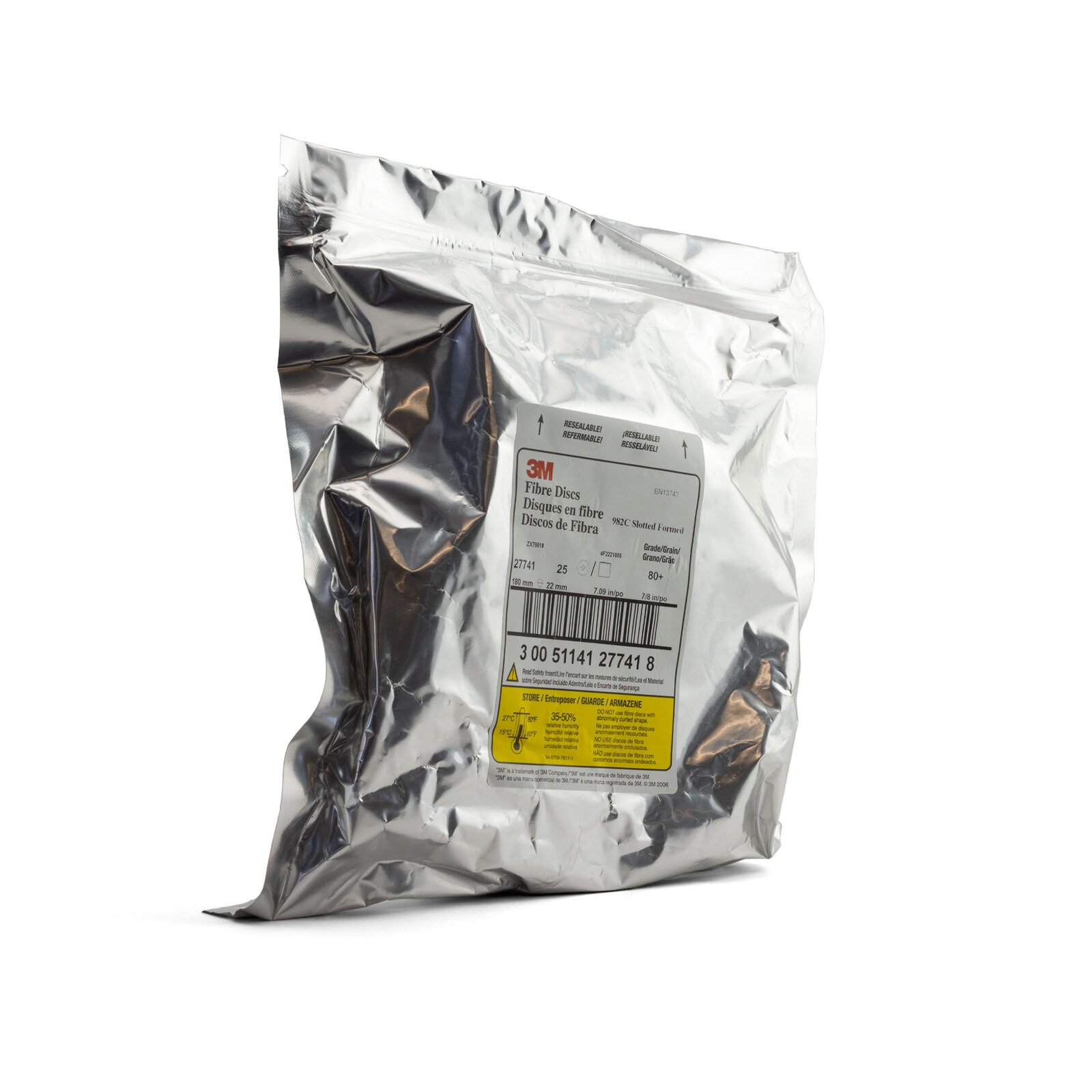 3M Cubitron 2 982C 80 Grit 7" Fibre Disc 100pk