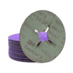 3M Cubitron 3 1187C 125mm 36 Fibre Disc 492EQ 100pk - Image 2