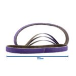 3M Cubitron 2 33440 786F 80 Grit File Belt 10x330mm 10 Pack - Image 6