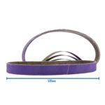 3M Cubitron 2 33452 80 Grit File Belt 20x520mm 10 Pack - Image 6