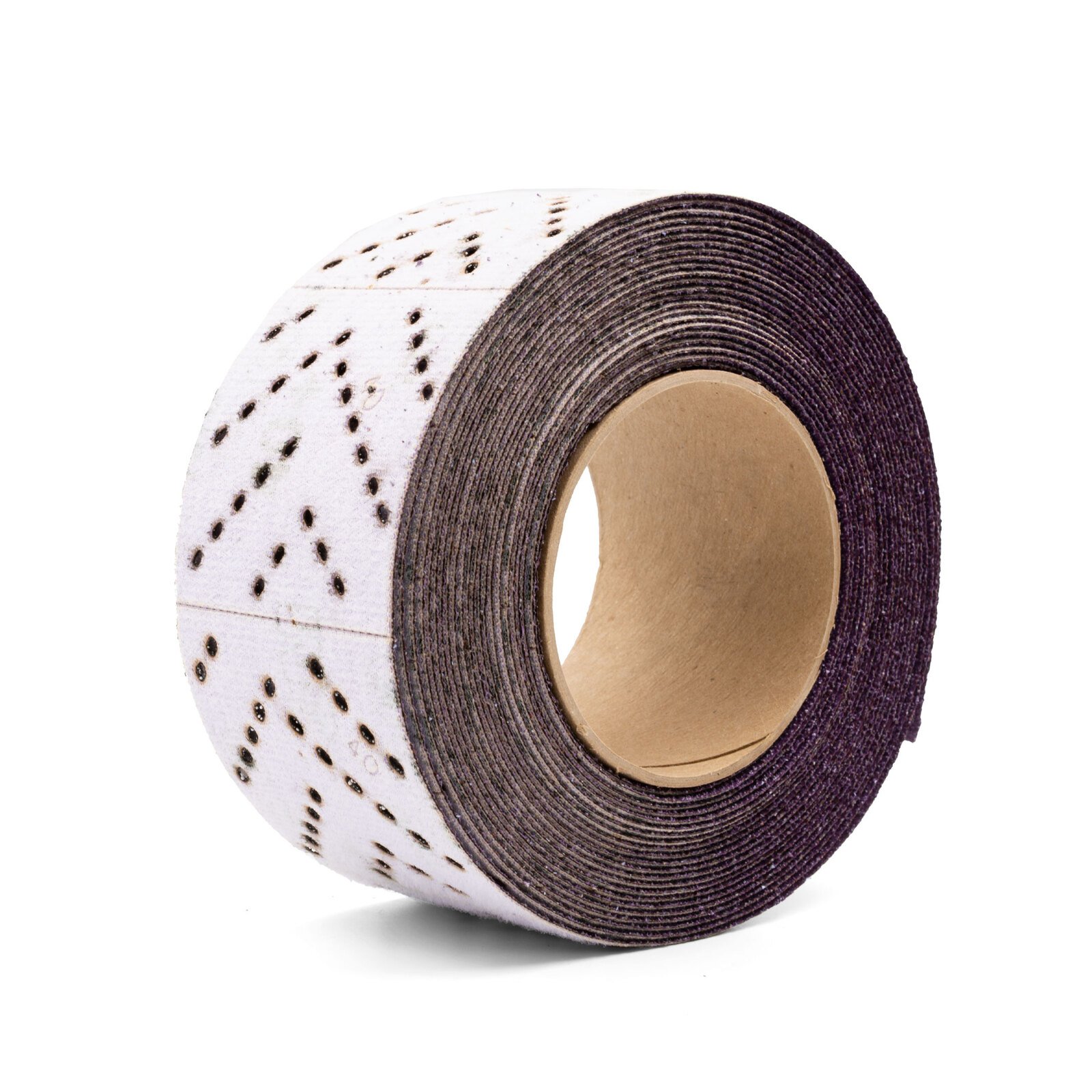 3M 34440 Hookit Purple Clean Sanding Sheet Roll 3" 40+ Grit 70mmx8m
