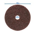 3M Scotch-Brite Maroon 100mm x 16mm Conditioning Disc - Image 6