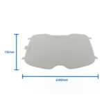 3M Speedglas G5-02 Hard-Coated Outer Lens 5 Pack
