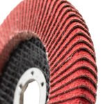 COBRA Curved Flap Disc 40 Grit Pollifan Ceramic Steel/Inox - Image 6