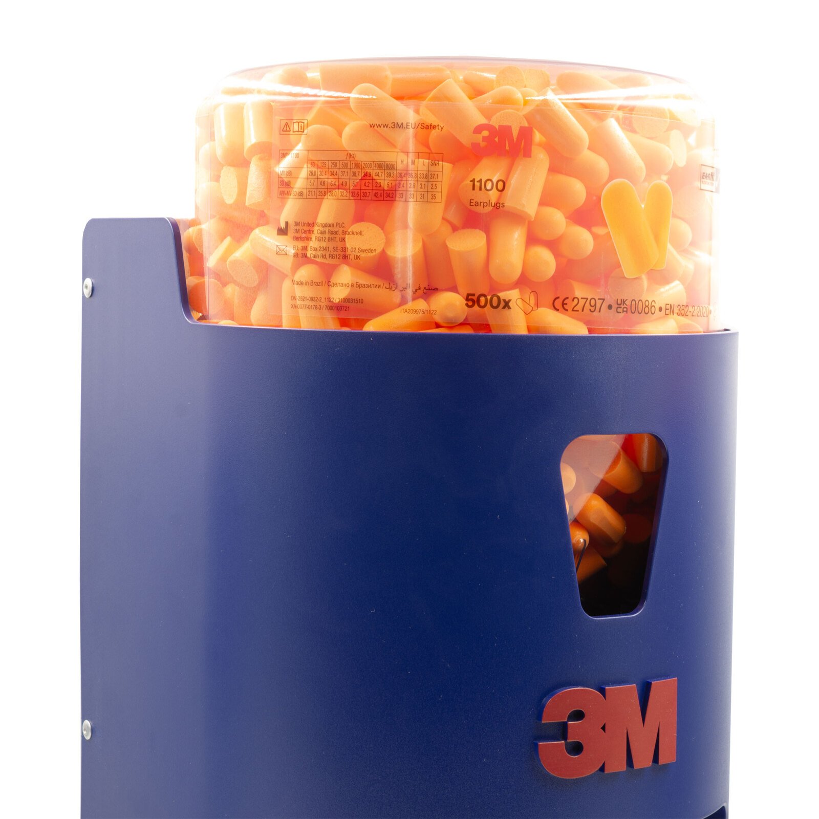 3M E-A-R One Touch Dispenser 1100-BT 500 Pairs