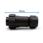 7 Pin Female to 9 Pin Male UNIMIG Plug Adapter - Image 6