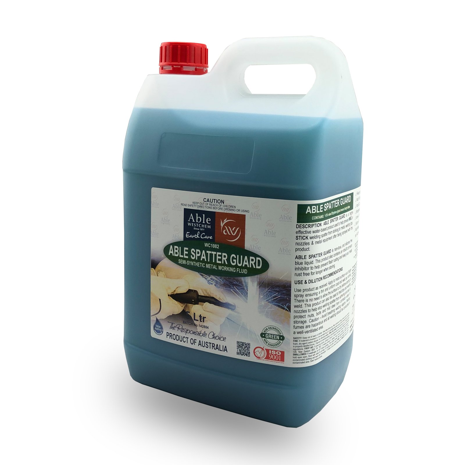 800049 Blue 5L Water Based Welding Anti Spatter Made in Australia - Image 1