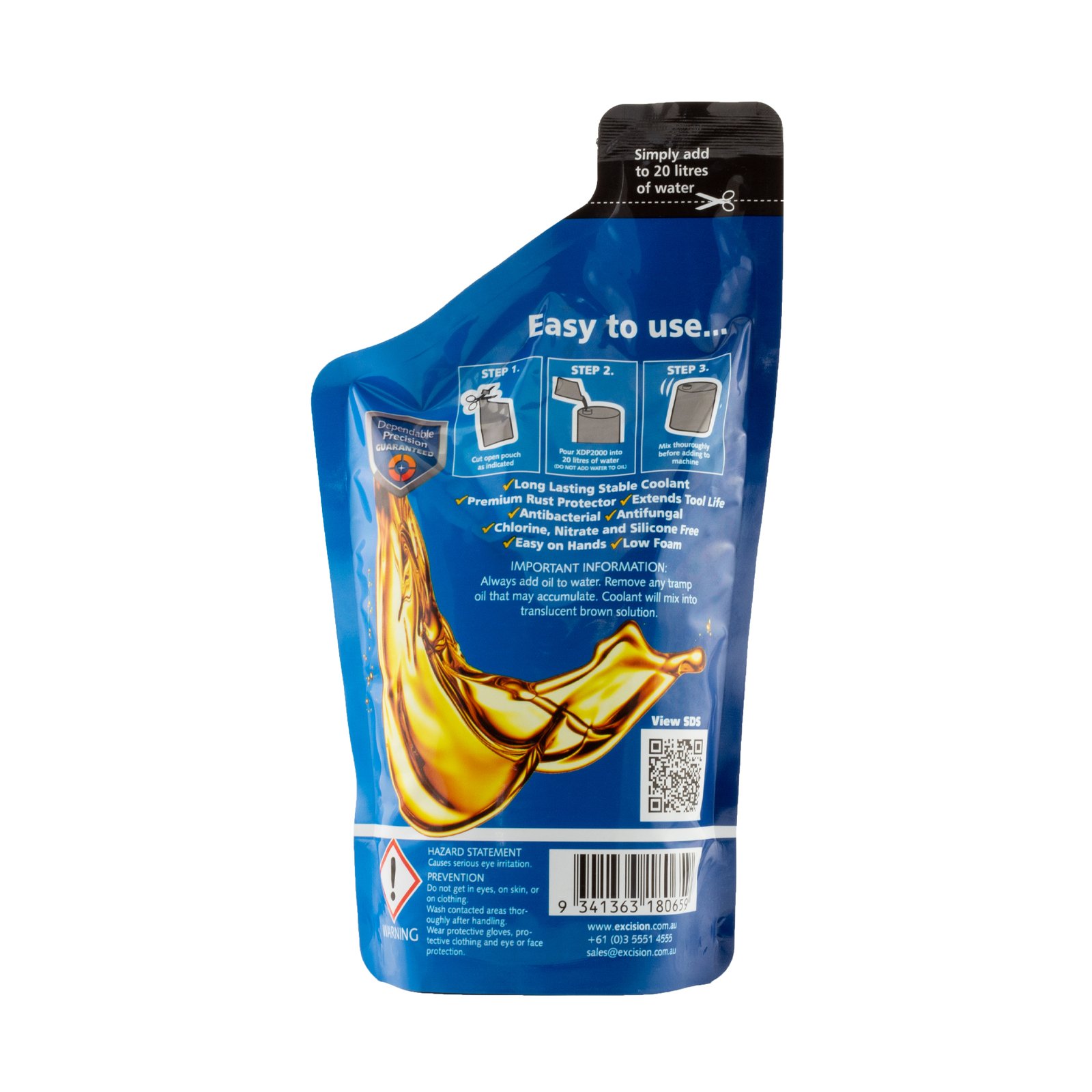 XDP2000 Water Soluble Cutting Fluid 1L 81210-1