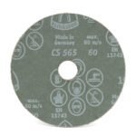 Klingspor CS 565 4" 60 Grit Zirconia Fibre Disc Pad 100pk - Image 5
