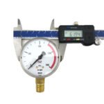 Harris 800 Series 0-1600KPA Oxygen Gauge 1/4NPT - Image 2