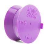 Purple Silicone Purge Plugs 4.5" Pipe 5" Tube Pack of 2 - Image 2